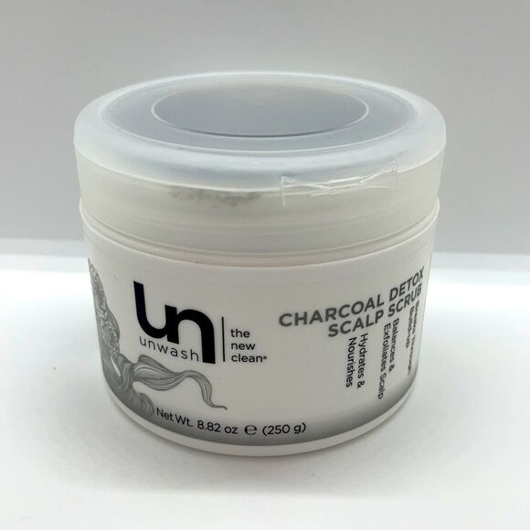 NWT unwash Charcoal Detox Scalp Scrub - Picture 2 of 4